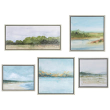 Load image into Gallery viewer, Vista Framed Embellished Canvas Gallery 5 Piece Set MT95C-0035