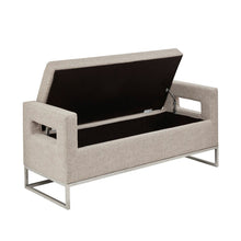 Load image into Gallery viewer, Madison Park Crawford Storage Bench MP105-0614 By Olliix