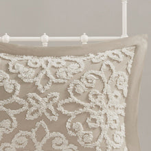 Load image into Gallery viewer, Madison Park Sabrina 100% Cotton Tufted Bedspread Set - Full/Queen - Taupe MP13-7124 By Olliix