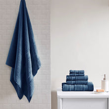 Load image into Gallery viewer, Madison Park Essentials Super Soft 6 Piece Cotton Towel Set Mpe73-667
