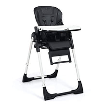 Load image into Gallery viewer, 4-in-1 High Chair–Booster Seat with Adjustable Height and Recline-Black
