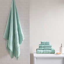 Load image into Gallery viewer, Madison Park Essentials Super Soft 6 Piece Cotton Towel Set Mpe73-668