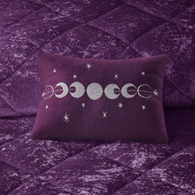 Load image into Gallery viewer, Olliix Felicia 100% Polyester Crushed Velvet Comforter Set By Intelligent Design ID10-1902