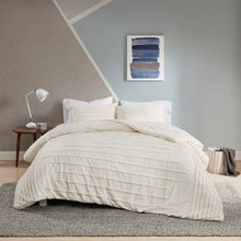 Load image into Gallery viewer, Urban Habitat Mercer 100% Cotton Comforter Set - Full/Queen - Ivory UH10-2317 By Olliix
