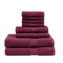 Load image into Gallery viewer, 800Gsm 100% Cotton 8 Piece Towel Set MPS73-471 By Olliix