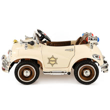 Load image into Gallery viewer, 12V Battery Powered Classic Remote Control Kids Riding Car-Beige