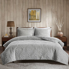 Load image into Gallery viewer, Woolrich Teton Embroidered Plush Coverlet Set -King/Cal King Wr13-2060
