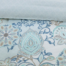 Load image into Gallery viewer, Isla 8 Piece Cotton Printed Reversible Comforter Set - King MP10-5804
