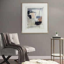 Load image into Gallery viewer, Abstract Reveal Double Matted Framed Glass Wall Art MP95G-0286