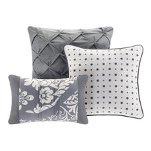 Load image into Gallery viewer, Madison Park 7 Piece Cotton Printed Comforter Set -Queen MP10-501 By Olliix