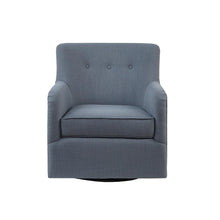 Load image into Gallery viewer, Madison Park Adele Adele Swivel Chair- Blue MP103-1000 By Olliix