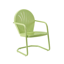 Load image into Gallery viewer, Griffith Outdoor Metal Armchair Key Lime Gloss