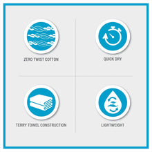 Load image into Gallery viewer, 510 Design Big Bundle 100% Cotton 12Pcs Bath Towel Set 5DS73-0201 By Olliix