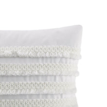 Load image into Gallery viewer, Olliix Daria 100% Cotton Oblong Pillow With Tassels By INK+IVY II30-1086