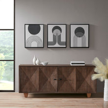 Load image into Gallery viewer, Cosmic Curl Framed Canvas 3 Piece Set UH95C-0030 By Olliix