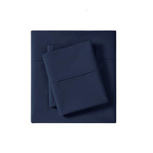 Load image into Gallery viewer, Olliix Peached Percale 100% Cotton Single Pick Peached/Brushed Percale Sheet Set By Madison Park MP20-6640