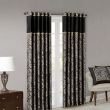 Load image into Gallery viewer, Madison Park Aubrey Jacquard Panel Pair -108" Panel MP40-2678 By Olliix