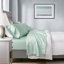 Load image into Gallery viewer, 1000 Thread Count Temperature Regulating Antimicrobial 4 Piece Sheet Set KingBR20-1873 By Olliix