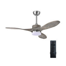 Load image into Gallery viewer, 48 Inch Wood Ceiling Fan with LED Lights and 6 Speed Levels