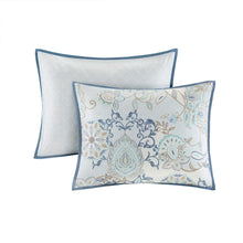 Load image into Gallery viewer, Isla 8 Piece Cotton Printed Reversible Comforter Set - King MP10-5804