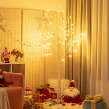 Load image into Gallery viewer, Pre-lit White Twig Birch Tree for Christmas Holiday with LED Lights-6 ft