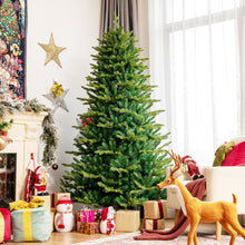 Load image into Gallery viewer, Pre-lit Artificial Hinged Christmas Tree with APP Controlled LED Lights-7 ft