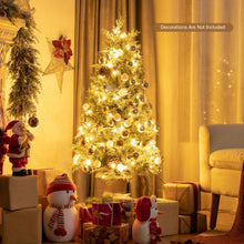 Load image into Gallery viewer, 4 Feet Artificial Pre-Lit Christmas Tree with Pine Cones