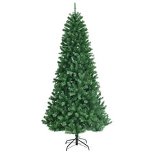 Load image into Gallery viewer, Artificial Hinged Christmas Tree with Remote-controlled Color-changing LED Lights-8'