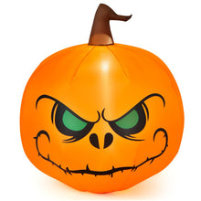 Load image into Gallery viewer, 4 Feet Halloween Inflatable Pumpkin with Build-in LED Light