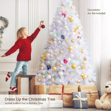 Load image into Gallery viewer, 8 Feet Artificial Christmas Tree with 1636 Iridescent Branch Tips