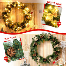 Load image into Gallery viewer, 30 Inch Pre-lit Christmas Wreath with Mixed Decorations