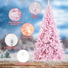 Load image into Gallery viewer, 7.5 Feet Flocked Christmas Tree