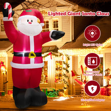 Load image into Gallery viewer, 8 Feet Inflatable Santa Claus Decoration
