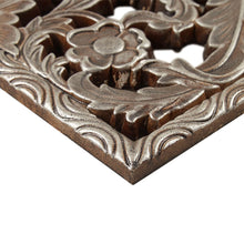 Load image into Gallery viewer, Botanical Panel Carved Wall 2 Piece Set - MP95B-0263