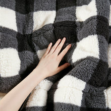 Load image into Gallery viewer, Brooks Print Sherpa Down Alternative Comforter Set King TN10-0436 By Olliix