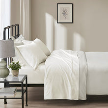 Load image into Gallery viewer, Oversized Flannel Cotton 4 Piece Sheet Set QueenBR20-1849 By Olliix