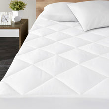 Load image into Gallery viewer, Waterproof Diamond Quilting Down Alternative Mattress Pad -King BASI16-0035 By Olliix