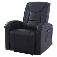 Load image into Gallery viewer, Ergonomic Massage Sofa Chair Electric Vibrating Recliner Lounge w/Control-Black