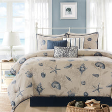 Load image into Gallery viewer, Madison Park Bayside 7 Piece Comforter Set -Queen MP10-504 By Olliix