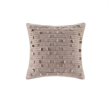 Load image into Gallery viewer, Olliix Kerala 100% Cotton Square Pillow By INK+IVY II30-1085