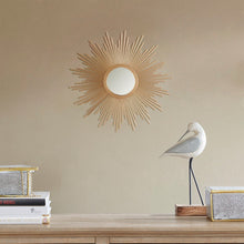 Load image into Gallery viewer, Madison Park Fiore Sunburst Mirror -Small Mp160-0230