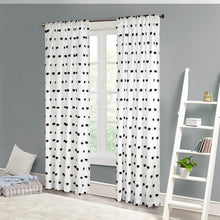 Load image into Gallery viewer, Intelligent Design Sophie 100% Polyester Pom Pom Embellished Window Panel ID40-1797 By Olliix