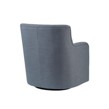 Load image into Gallery viewer, Madison Park Adele Adele Swivel Chair- Blue MP103-1000 By Olliix