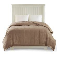 Load image into Gallery viewer, Microfiber Down Alternative Blanket W/ 3M Scotchgard -Twin MP51-544 By Olliix