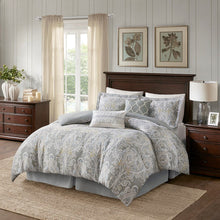 Load image into Gallery viewer, Harbor House Hallie 6 Piece Cotton Comforter Set -Full Hh10-1683