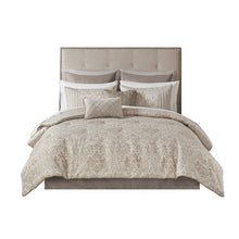 Load image into Gallery viewer, Emilia 12 Piece Jacquard Complete Bed Set - King MP10-7205