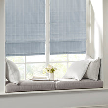 Load image into Gallery viewer, Galen Basketweave Room Darkening Cordless Roman Shade MP40-7317 By Olliix