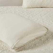 Load image into Gallery viewer, Madison Park Quebec 100% Polyester Fitted Bedspread - King - Cream MP13-6477 By Olliix
