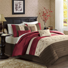 Load image into Gallery viewer, Madison Park Embroidered 7 Piece Comforter Set - Cal King MP10-309 By Olliix