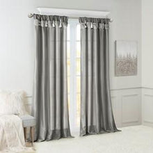 Load image into Gallery viewer, Madison Park Emilia 100% Polyester Twisted Tab Lined Window Panel MP40-6559 By Olliix